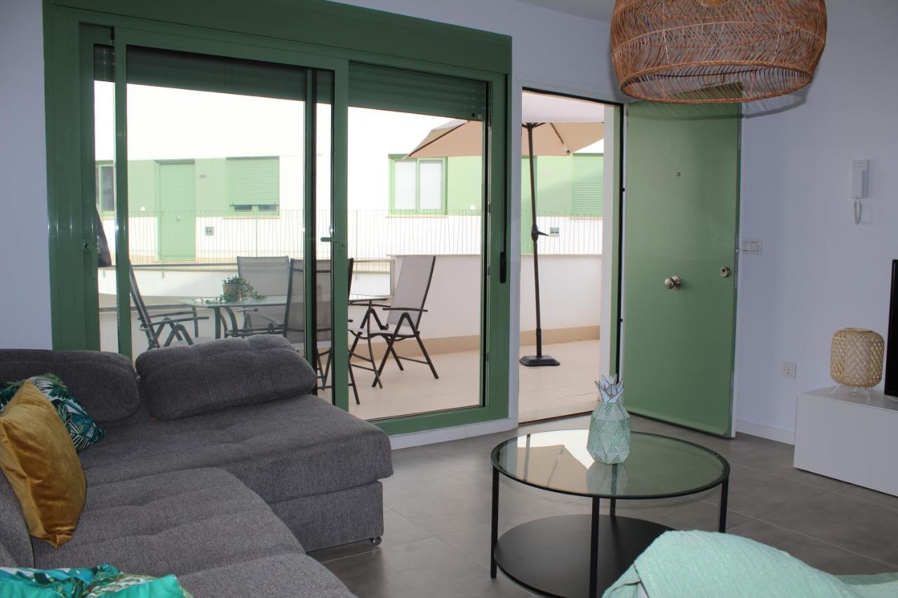 Ocean Apartament !! 1ª Linea Del Mar, Piscina, Parking, Wifi Mojácar Dış mekan fotoğraf