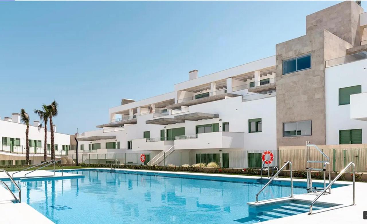 Ocean Apartament !! 1ª Linea Del Mar, Piscina, Parking, Wifi Mojácar Dış mekan fotoğraf