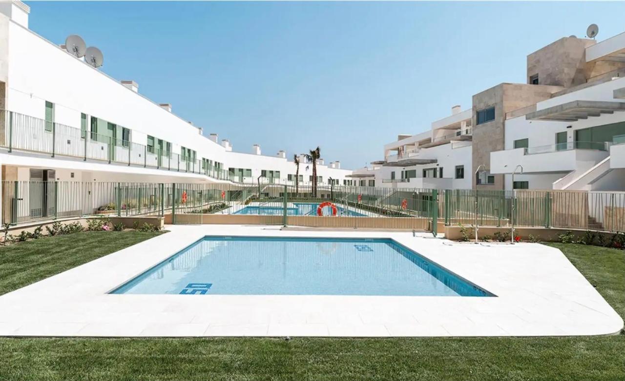 Ocean Apartament !! 1ª Linea Del Mar, Piscina, Parking, Wifi Mojácar Dış mekan fotoğraf