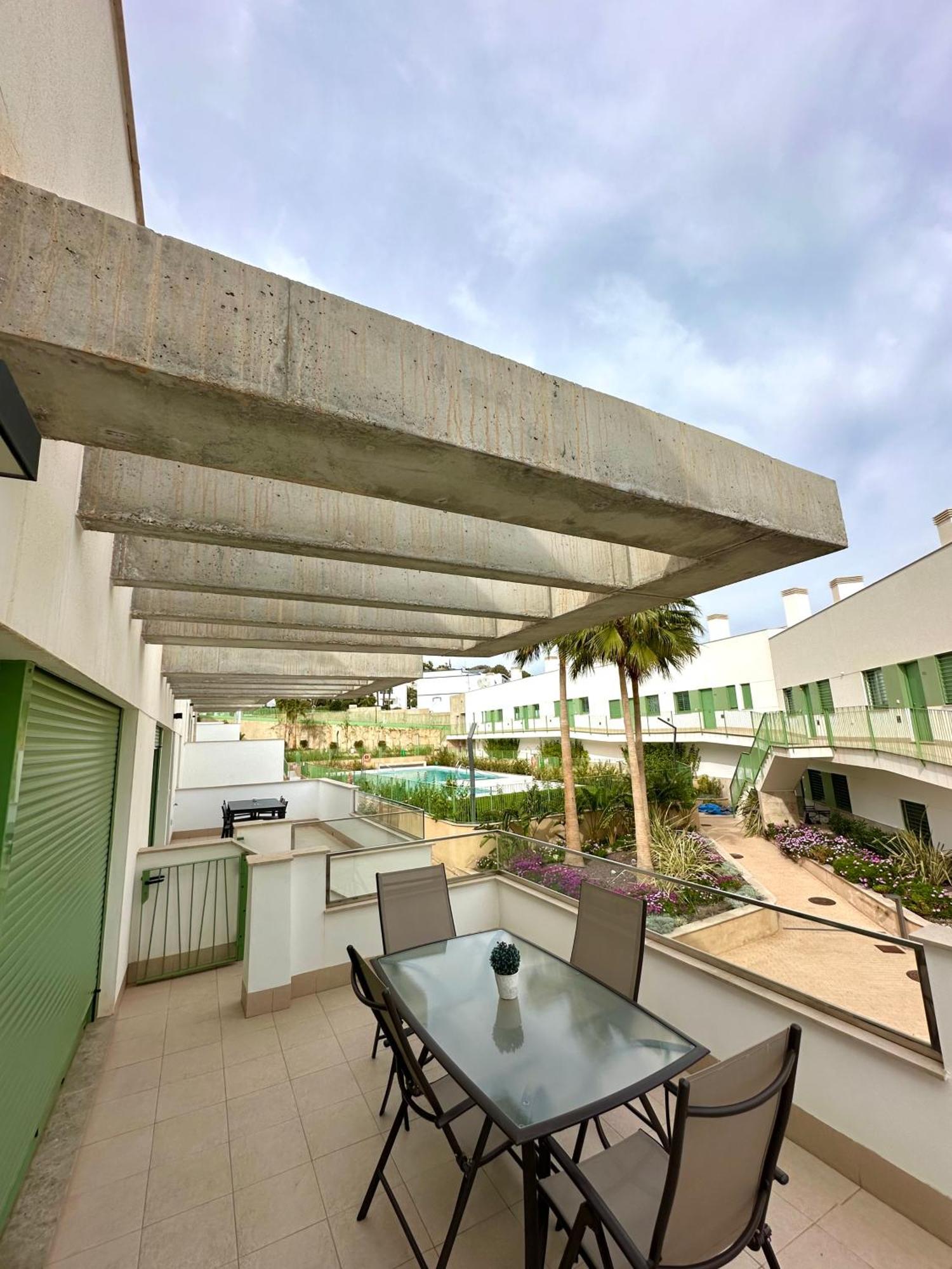 Ocean Apartament !! 1ª Linea Del Mar, Piscina, Parking, Wifi Mojácar Dış mekan fotoğraf